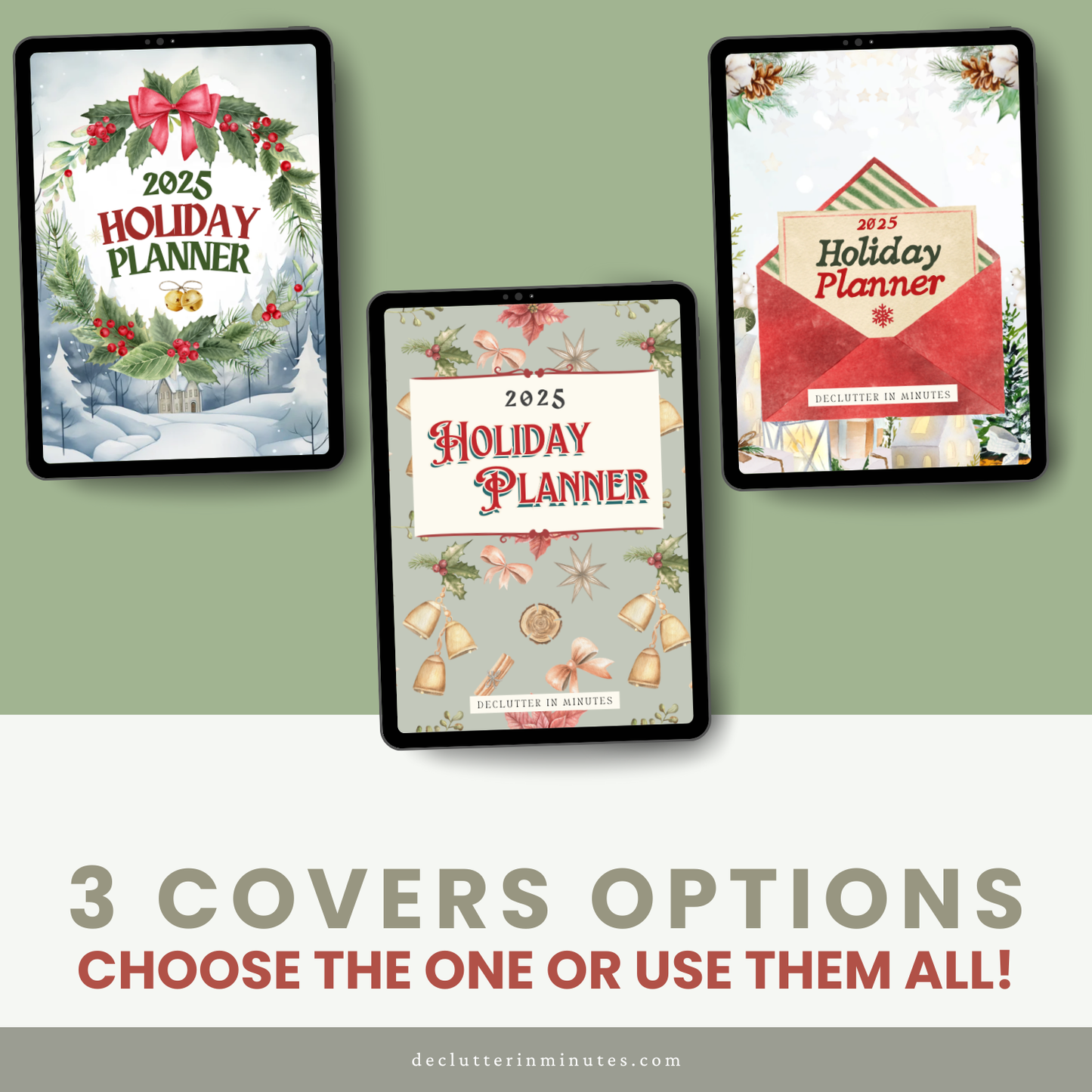 2025 Simple Holiday Planner