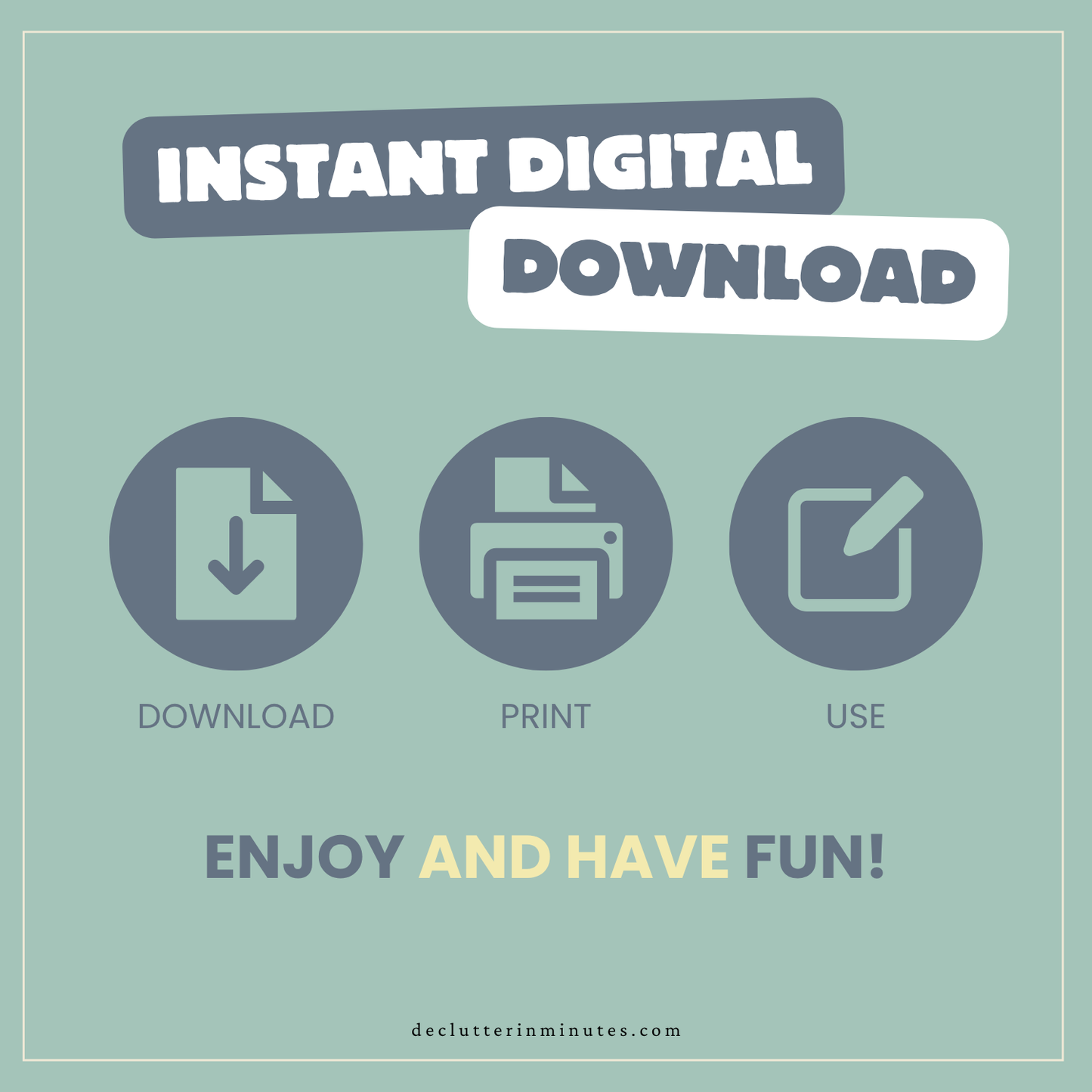 All in One Cleaning Binder