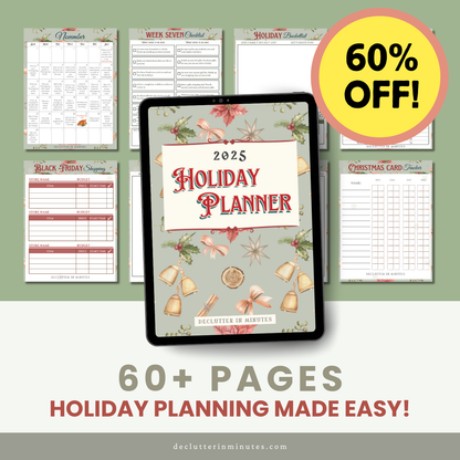 2025 Simple Holiday Planner