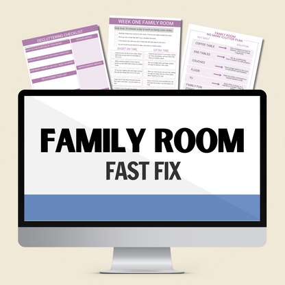 Family Room Fast Fix