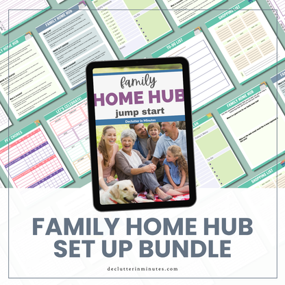Family Home Hub Set Up Bundle!