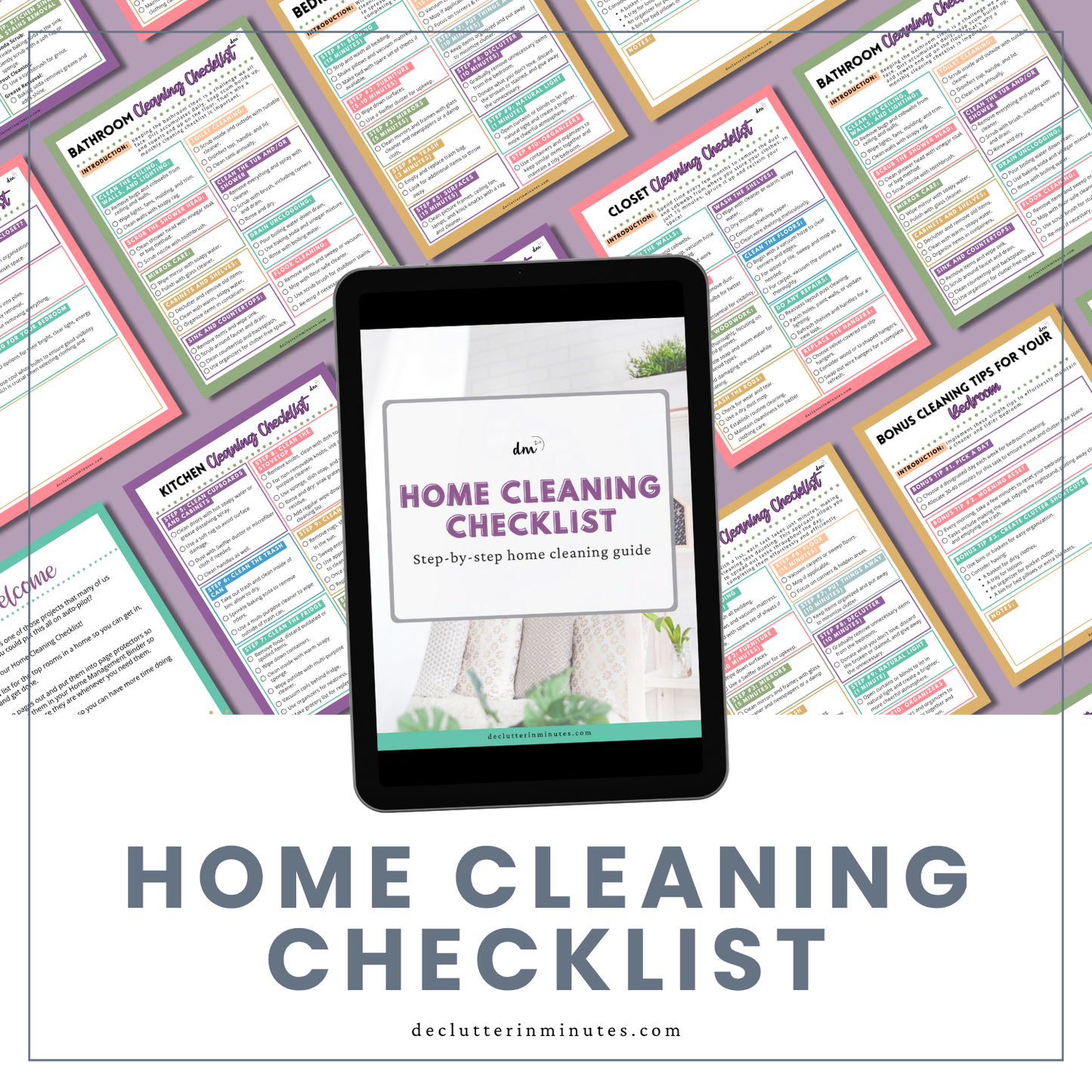 Home Cleaning Checklist