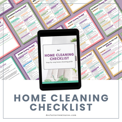 Home Cleaning Checklist
