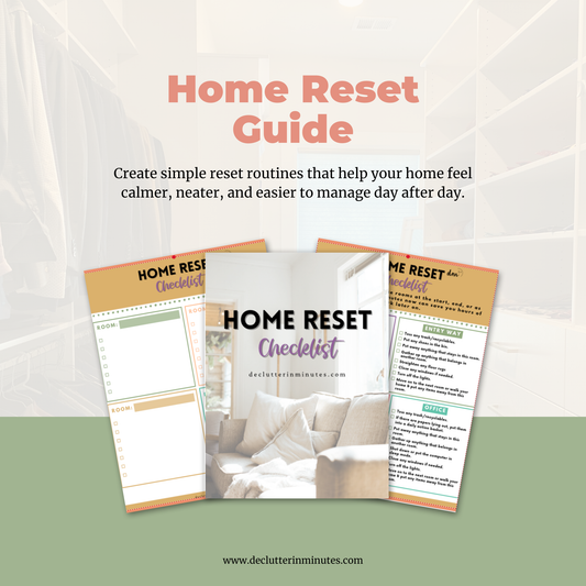 Home Reset Guide