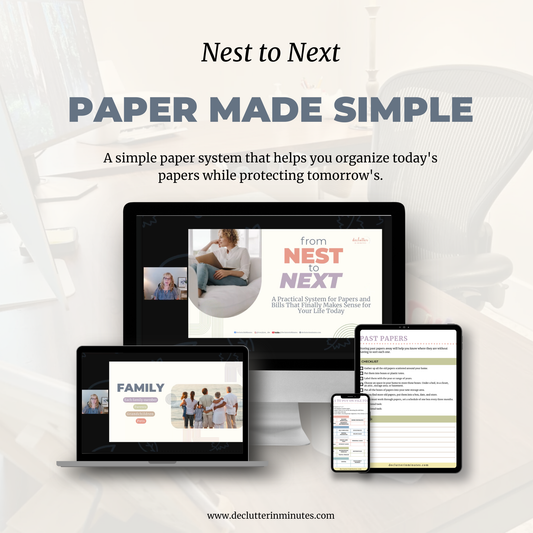 Nest to Next™ Paper Workshop