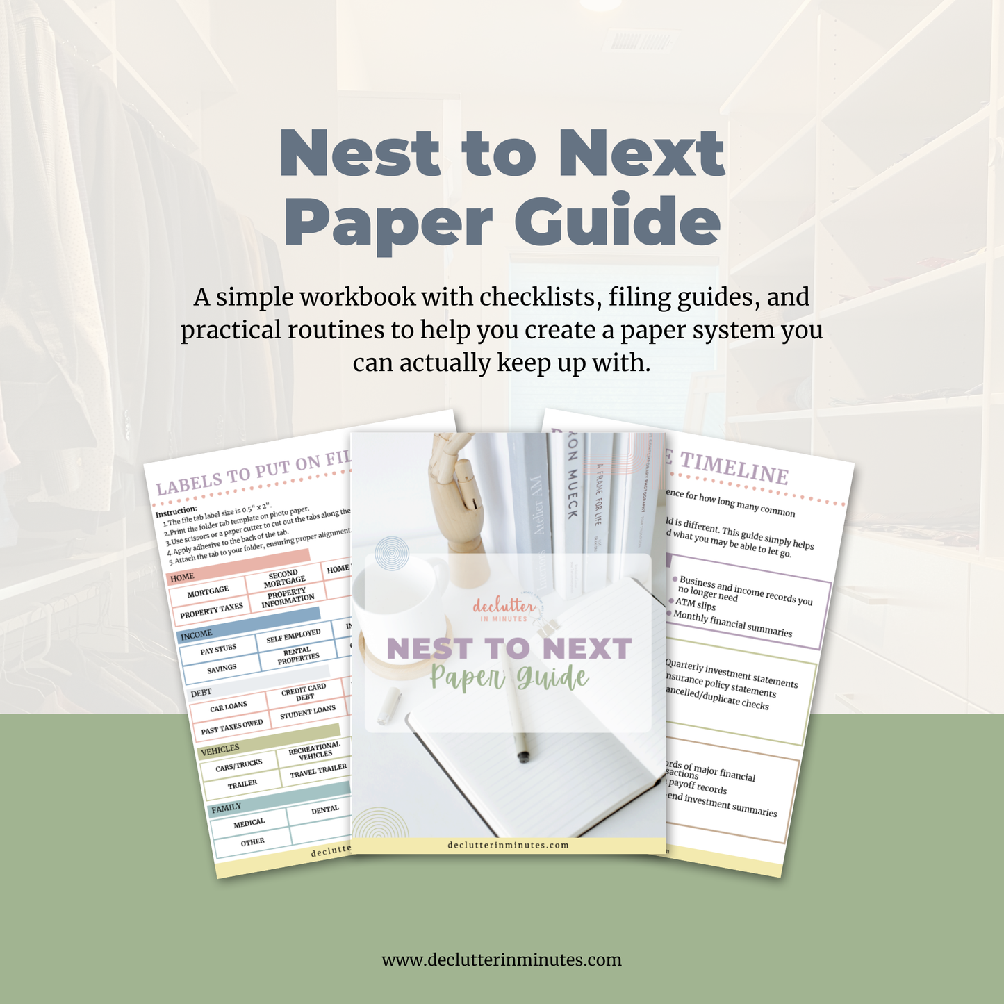 Nest to Next™ Paper Workshop