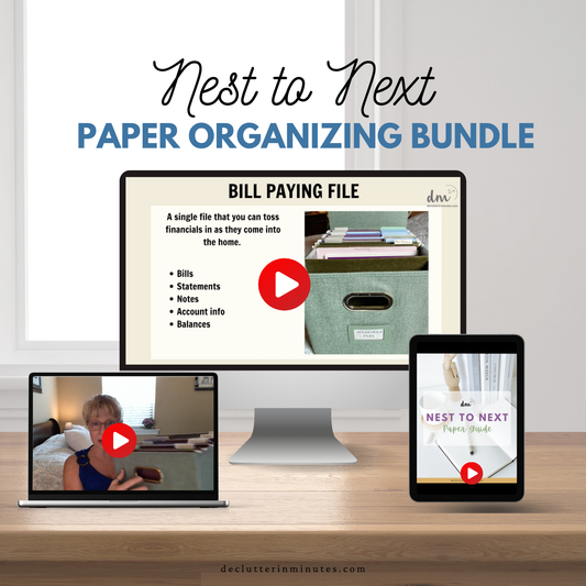 Nest to Next- Organizing Papers in Midlife and Beyond