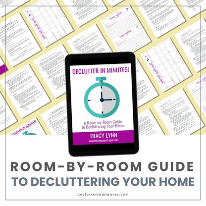Declutter in Minutes eBook - Finally a roadmap that works!