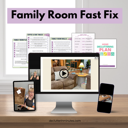 Family Room Fast Fix