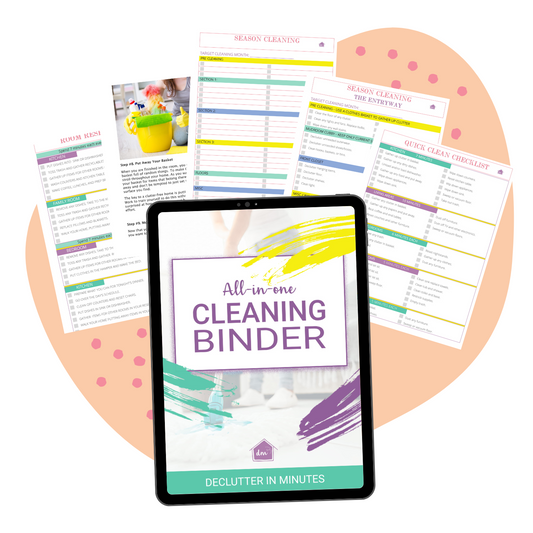 All in One Cleaning Binder